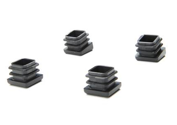 4x platte dop V20 incl. schuine doppen