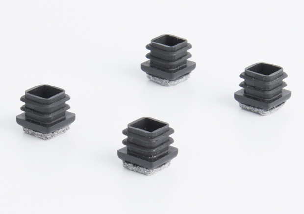 4x platte dop vilt V20 B