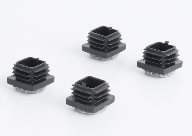 4x platte dop vilt V25