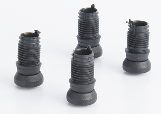 4x schoteldop vilt Ø22