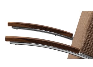 Gispen Classics 405 Armlegger zwart gebeitst eiken
