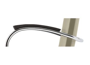 Gispen Classics 407-412 AA zwart bakeliet Armlegger